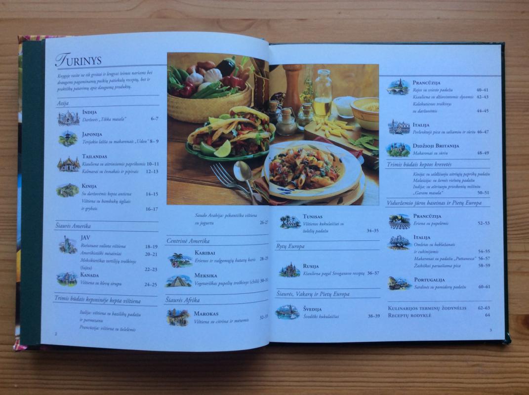 Patiekalai per pusvalandį. Pasaulio skoniai. - Autorių Kolektyvas, knyga 3