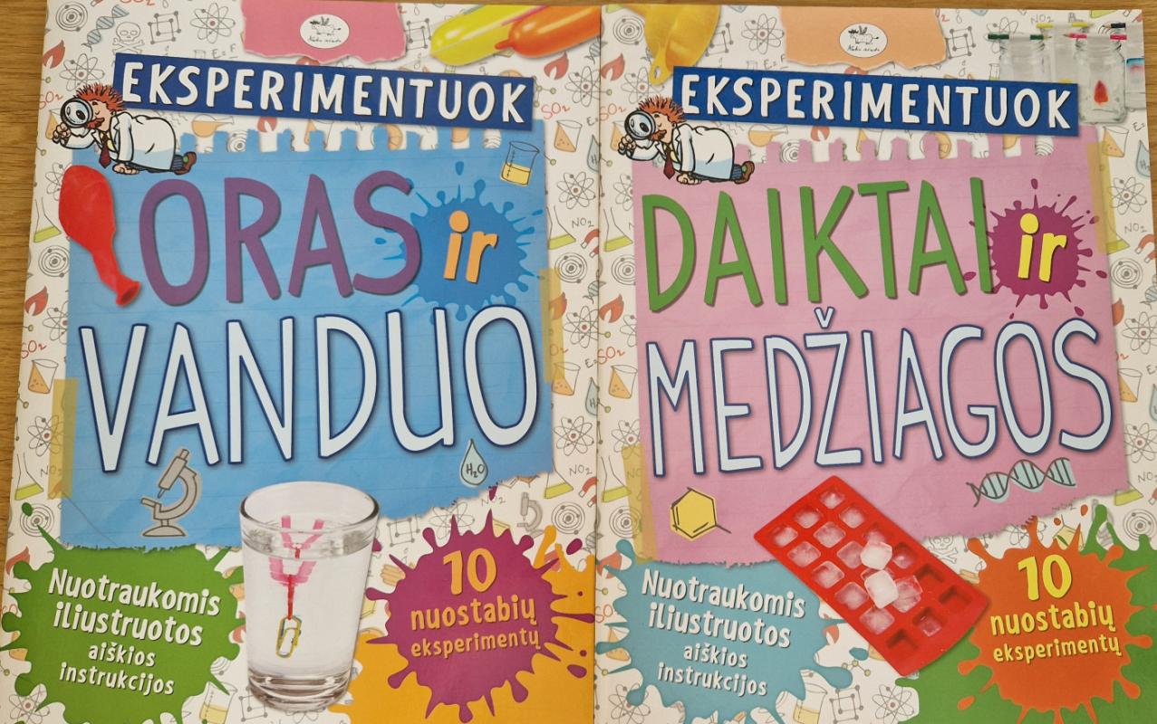 Eksperimentuok. Oras ir vanduo - Chris Oxlade, knyga 2