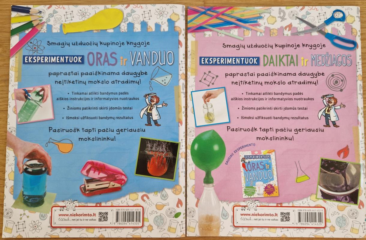 Eksperimentuok. Oras ir vanduo - Chris Oxlade, knyga 3