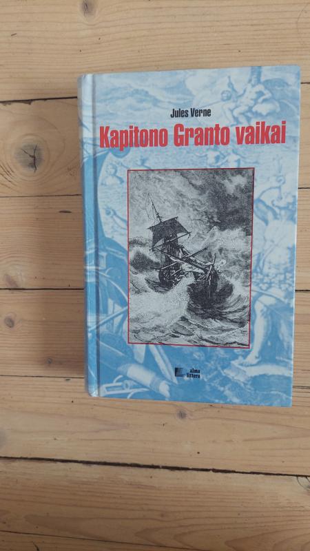 Kapitono Granto vaikai - Jules Verne, knyga