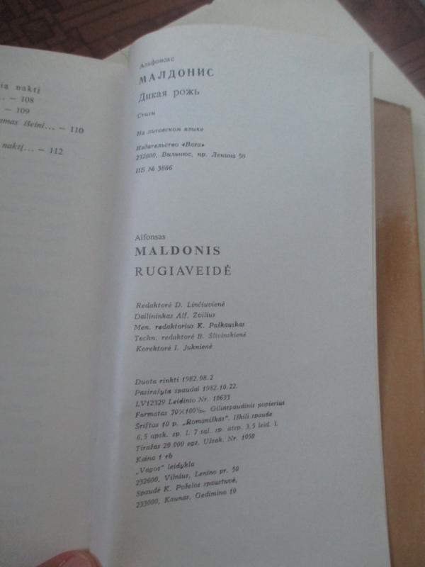 Rugiaveidė - Alfonsas Maldonis, knyga 4