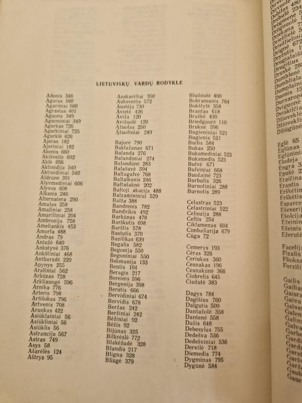 Vadovas LTSR augalams pažinti - Povilas Snarskis, knyga 4