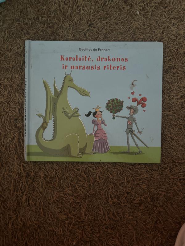 Karalaite, drakonas ir narsusis riteris - Geoffroy de Pennart, knyga 2