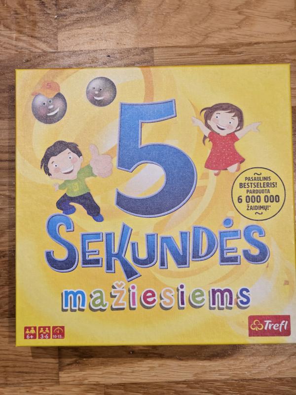 5 sekundės mažiesiems - , stalo žaidimas 2