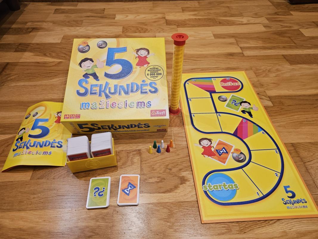 5 sekundės mažiesiems - , stalo žaidimas 4