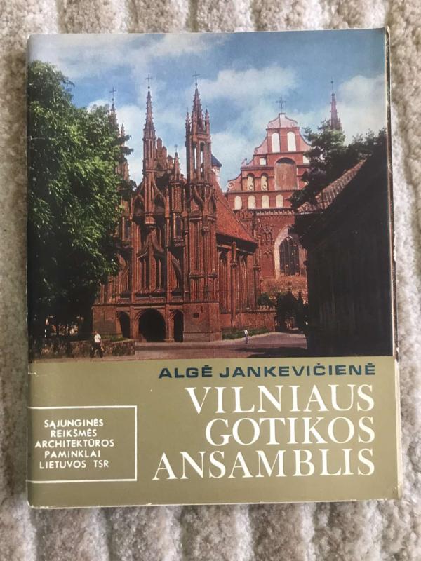 Vilniaus gotikos ansamblis - Algė Jankevičienė, knyga 2