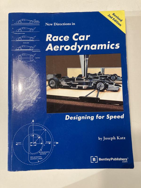 Race Car Aerodynamics - Joseph Katz, knyga