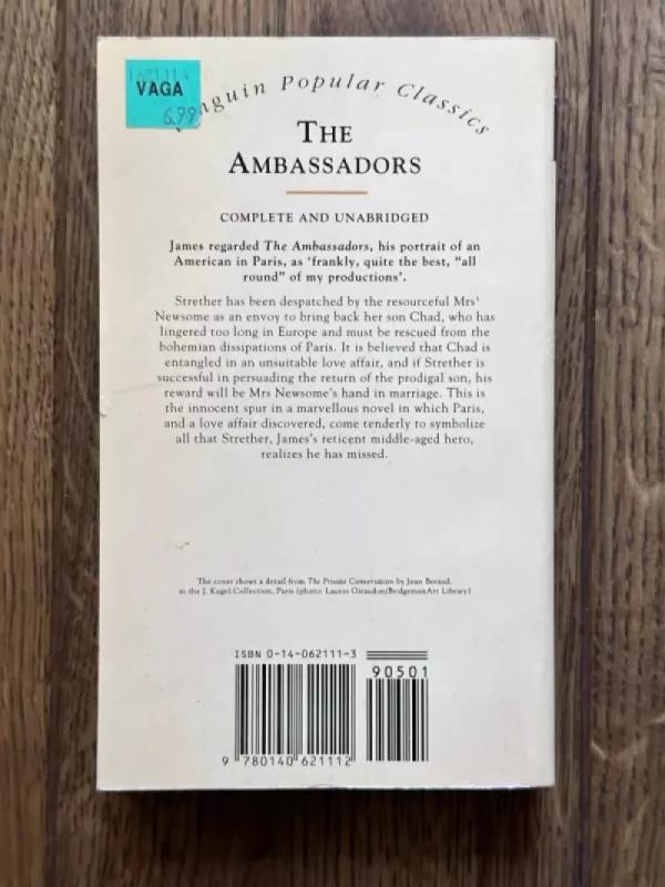 The Ambassadors - Henry James, knyga 3