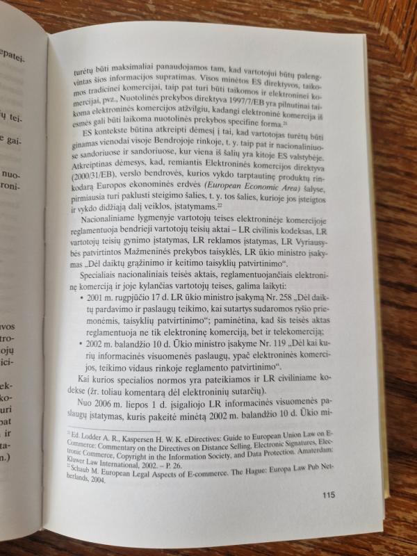 Vartotojų teisių apsauga Lietuvoje ir Europos Sąjungoje - Katuoka Saulius ir kiti, knyga 4