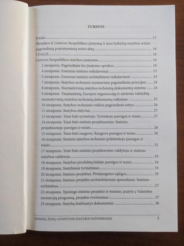 Teisinių žinių atmintinė statybos inžinieriams - Autorių Kolektyvas, knyga 5