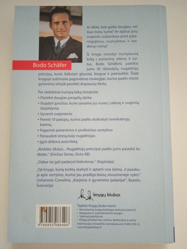 Nugalėtojų principai - Bodo Schäfer, knyga 3