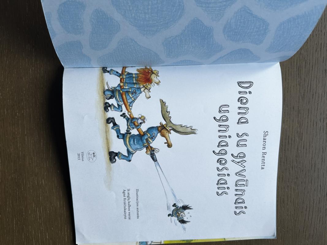 Diena su gyvūnais ugniagesiais - Sharon Rentta, knyga 3