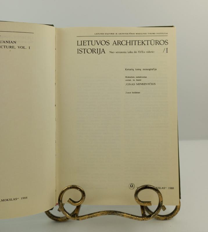 Lietuvos architektūros istorija I. Nuo seniausių laikų iki XVII a. vidurio - Autorius Nežinonamas, knyga 3