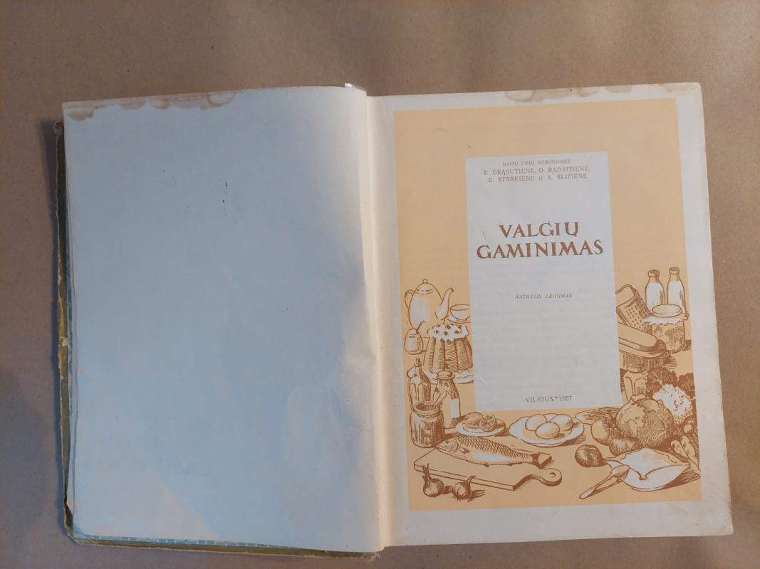 Valgių gaminimas - E. Drąsutienė, knyga 5
