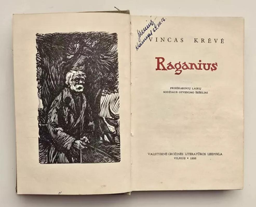 Raganius - Vincas Krėvė, knyga 4