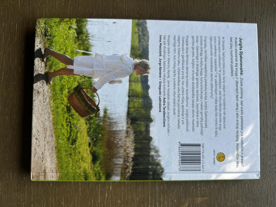 Žalia- gardu. Sveiki patiekalai pagal sezoną. - Jurgita Djakonovaitė, knyga 3