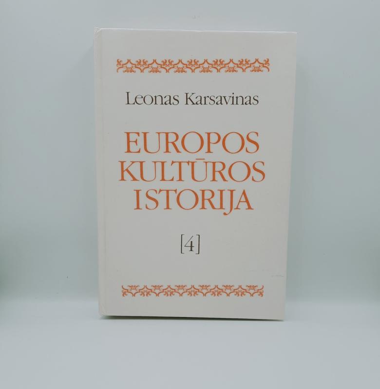 Europos kultūros istorija (1-4 Tomai) - Leonas Karsavinas, knyga 2