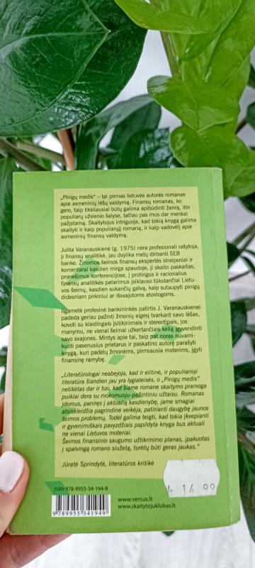 Pinigų medis - Julita Varanauskienė, knyga 3