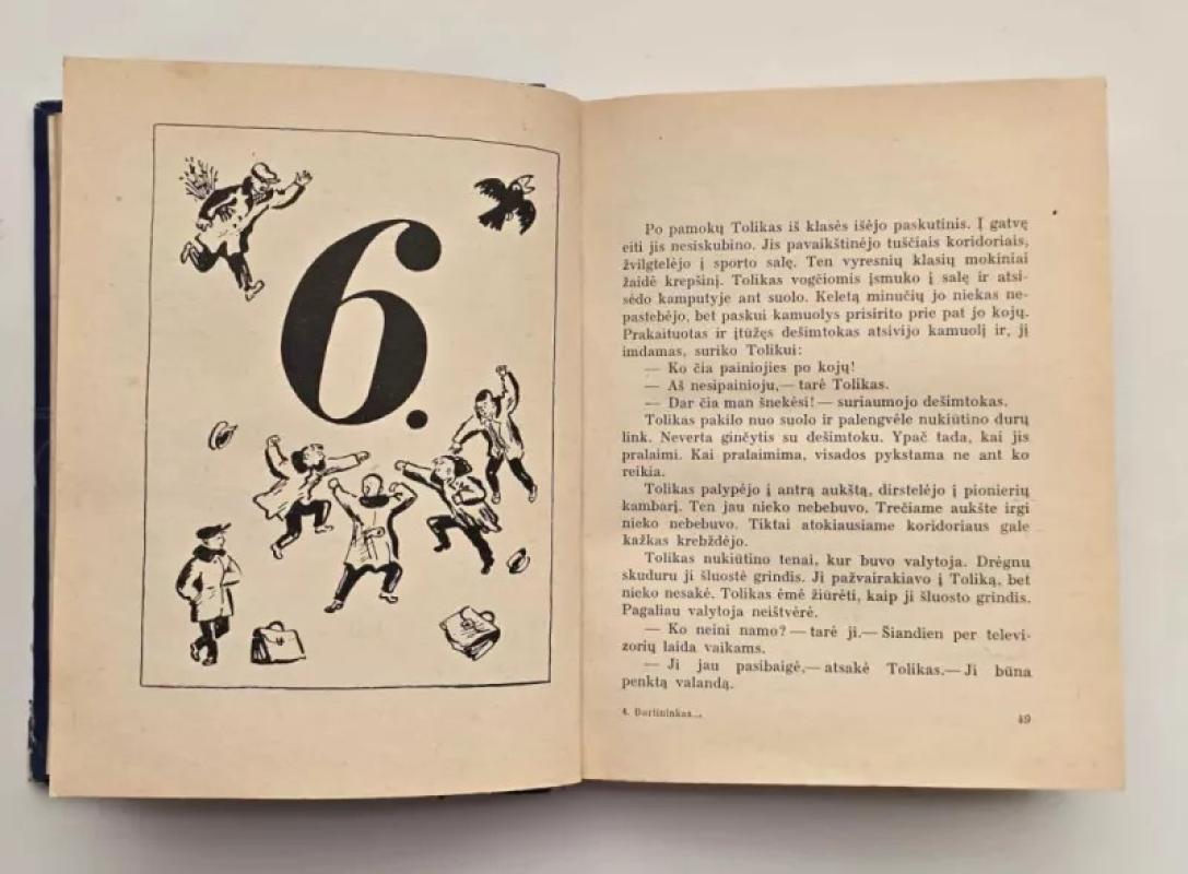 Burtininkas eina per miestą - J. Tominas, knyga 4