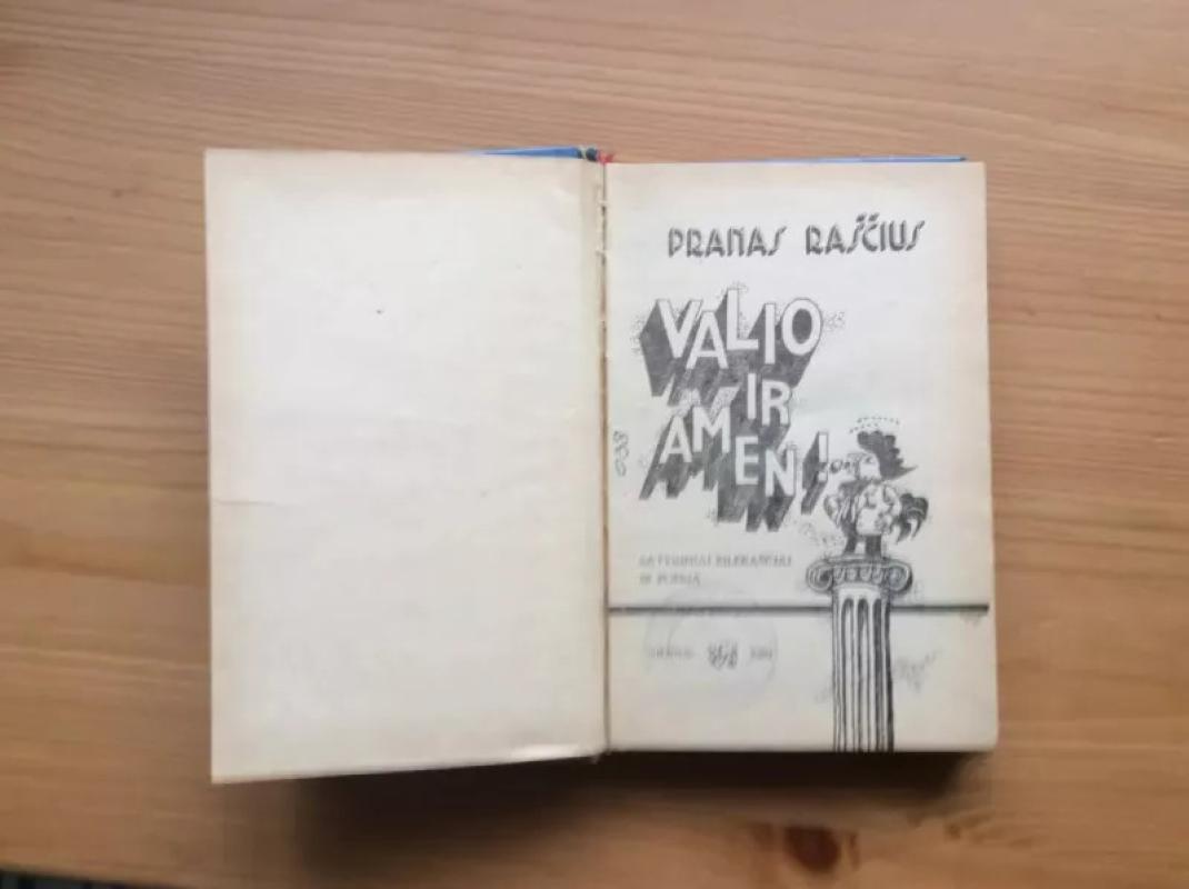 Valio ir Amen - Pranas Raščius, knyga 3