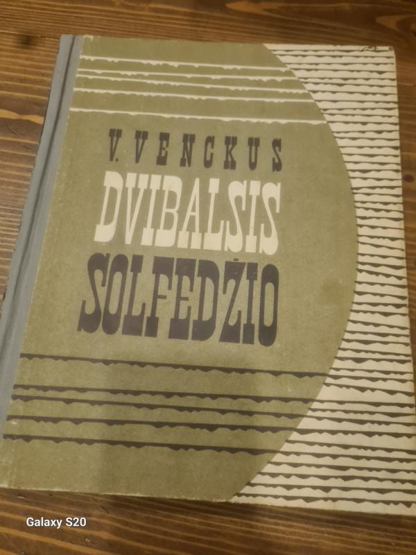 Dvibalsis solfedžio - V. Venckus, knyga 2