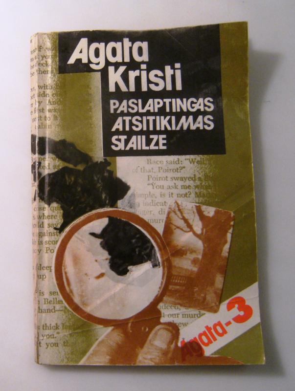 Paslaptingas atsitikimas Stailze - Agata Kristi, knyga 5