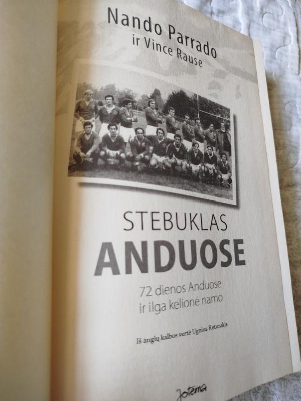Stebuklas Anduose - N. Parrado, V.  Rause, knyga 3