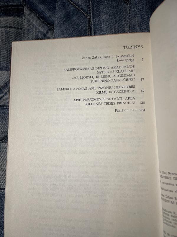 Rinktiniai raštai - Žanas Žakas Ruso, knyga 6