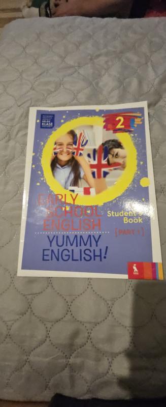 EARLY SCHOOL ENGLISH 1: YUMMY ENGLISH! Words in Pictures and Tests - Vaida Maksvytienė, knyga 2