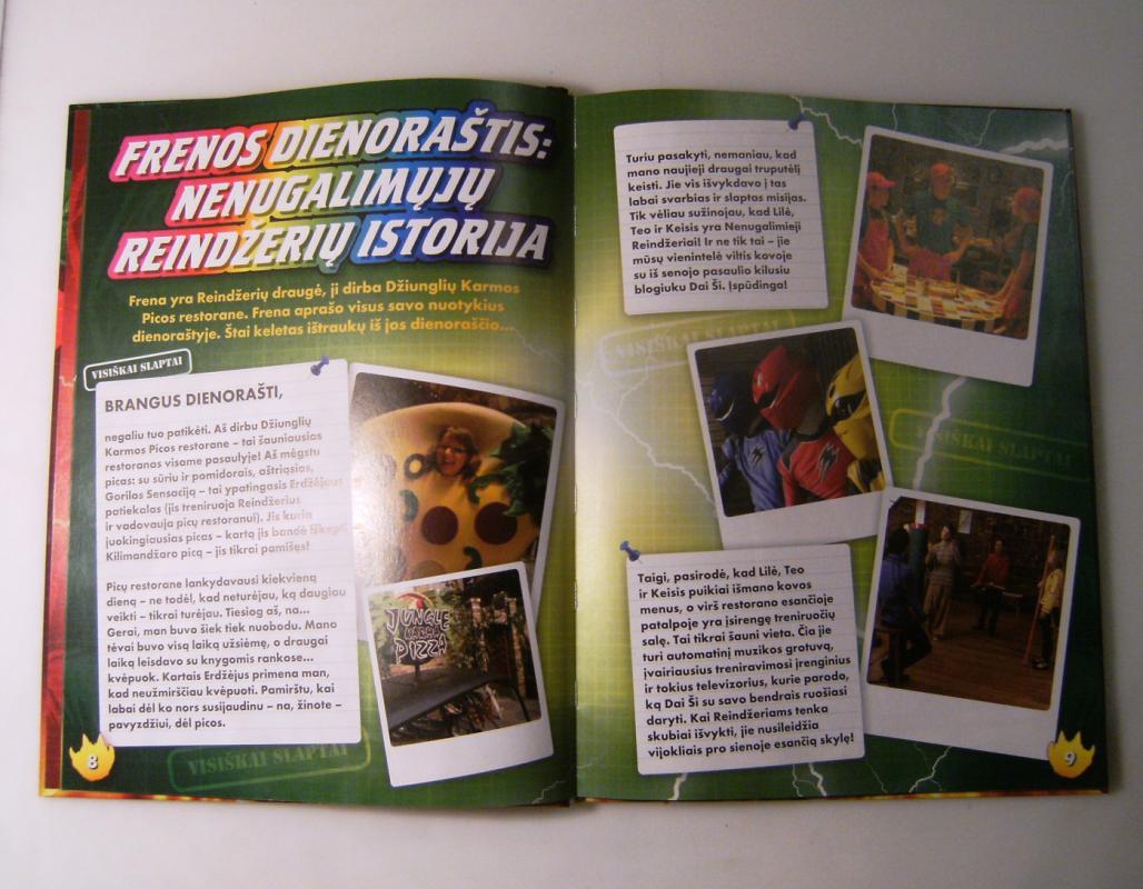 Power Rangers Jungle Fury. Metų knyga - Power Rangers, knyga 6