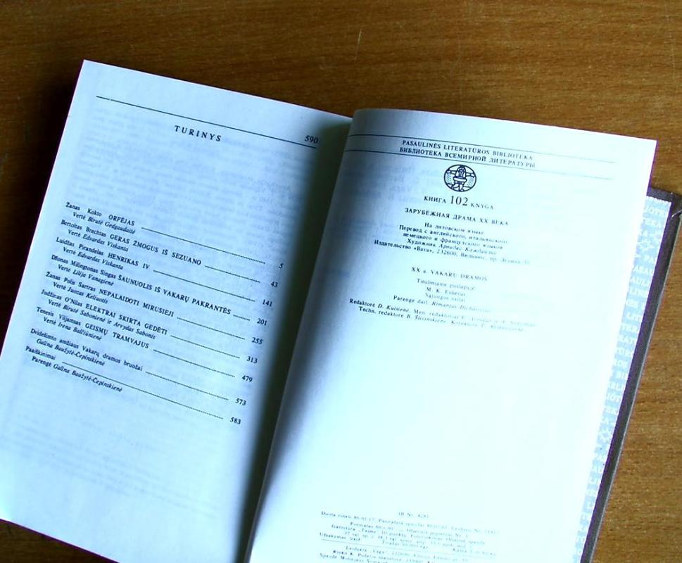 XXa. Vakarų dramos - Autorių Kolektyvas, knyga 2