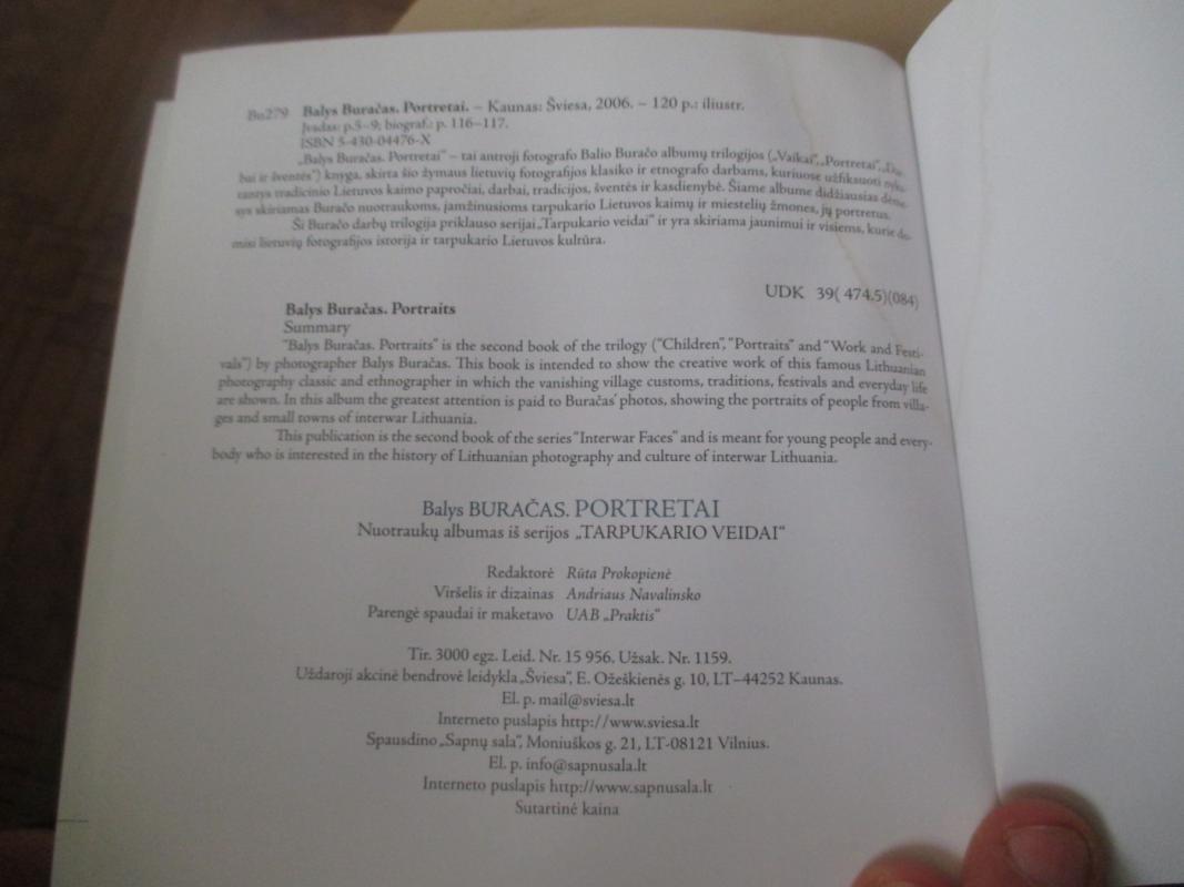 Portretai. Tarpukario veidai - Balys Buračas, knyga 5