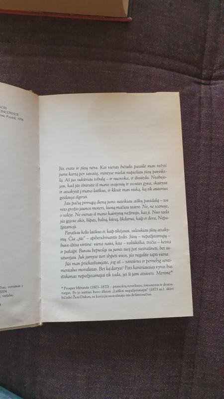 Laiškai nepažįstamajai - Andre Maurois, knyga 4