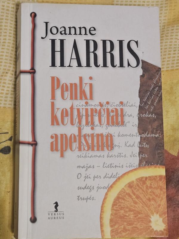 Penki ketvirčiai apelsino - Joanne Harris, knyga 2