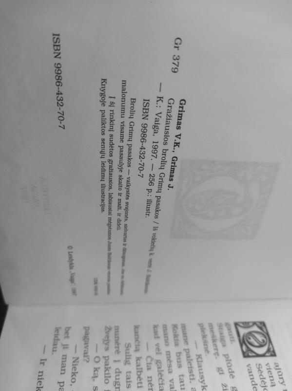 Gražiausios Brolių Grimų pasakos - Pranas Sasnauskas, knyga 3