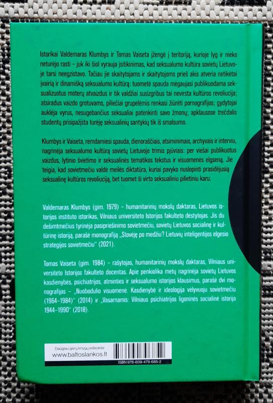 Mažasis o: seksualumo kultūra sovietų Lietuvoje - Tomas Vaiseta, knyga 3