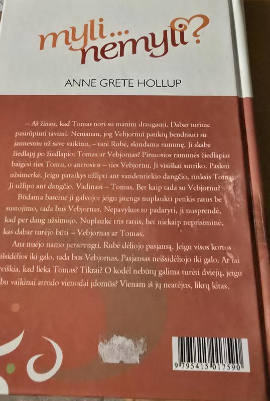 Myli... Nemyli? - Anne Grete Hollup, knyga 3