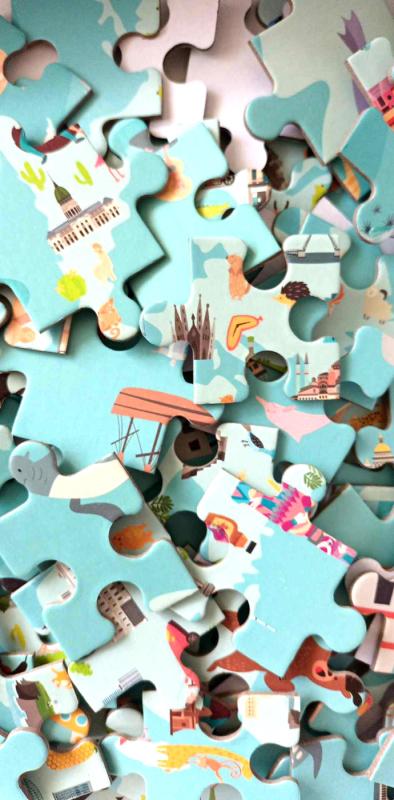 Dėlionė "Pasaulis" Puzzle, +5m. - , stalo žaidimas 3