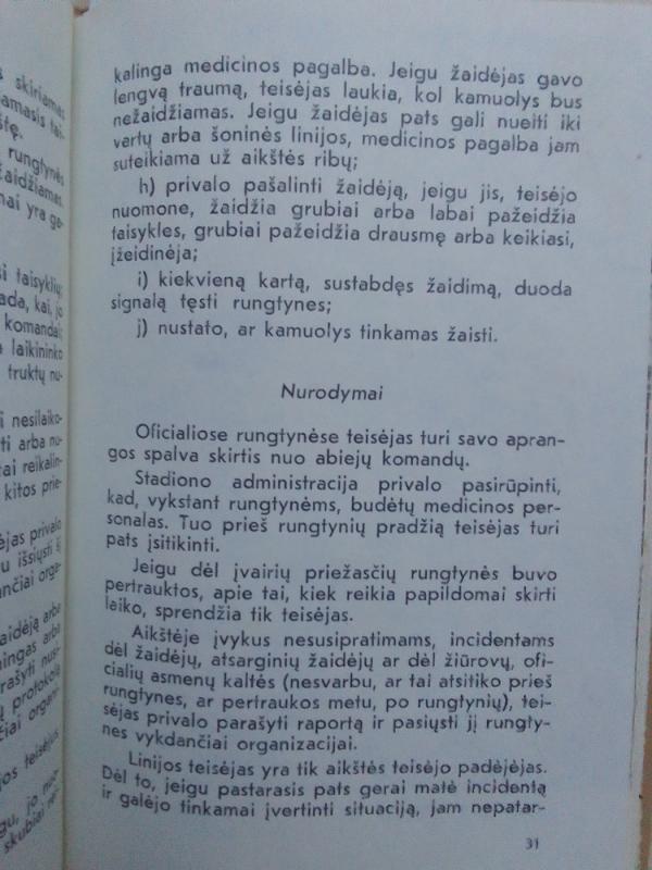 Futbolo teisėjas - Kęstutis Andziulis, knyga 6