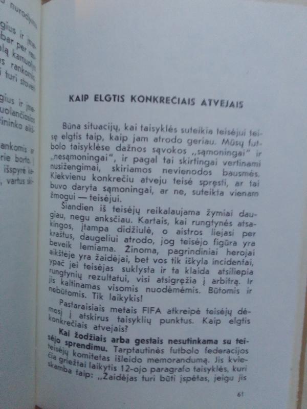 Futbolo teisėjas - Kęstutis Andziulis, knyga 5