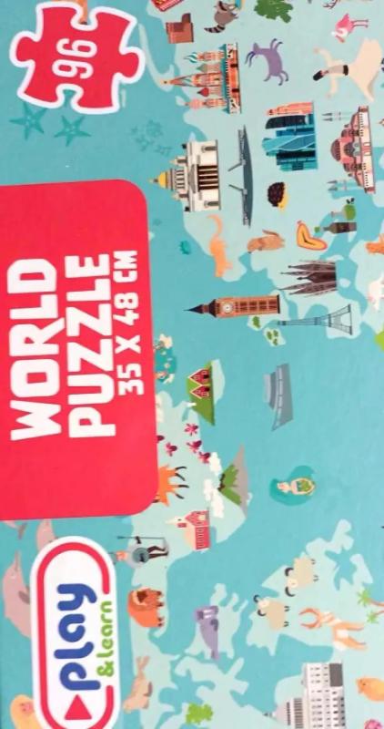 Dėlionė "Pasaulis" Puzzle, +5m. - , stalo žaidimas 5