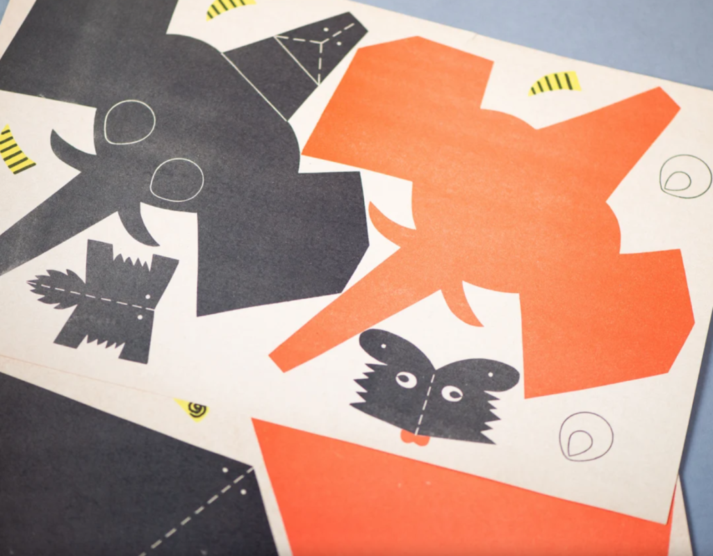 Žaislai iš popieriaus - , stalo žaidimas 4