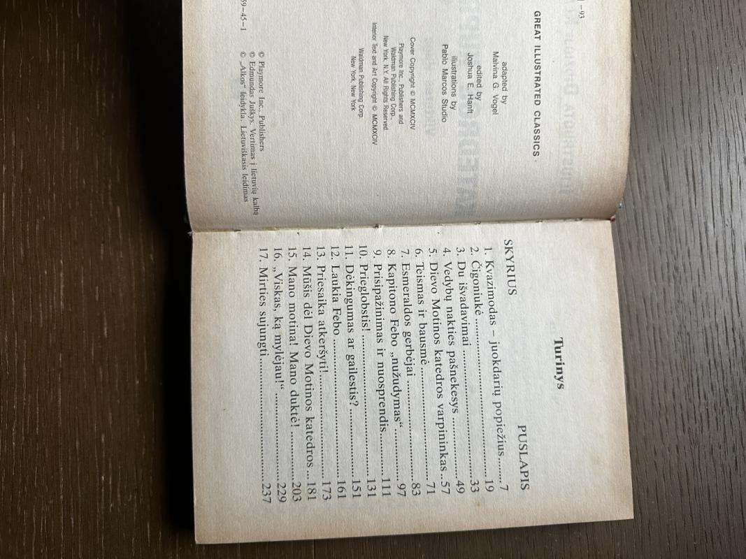 Katedros kuprius. Iliustruota didžioji klasika - Viktoras Hugo, knyga 4