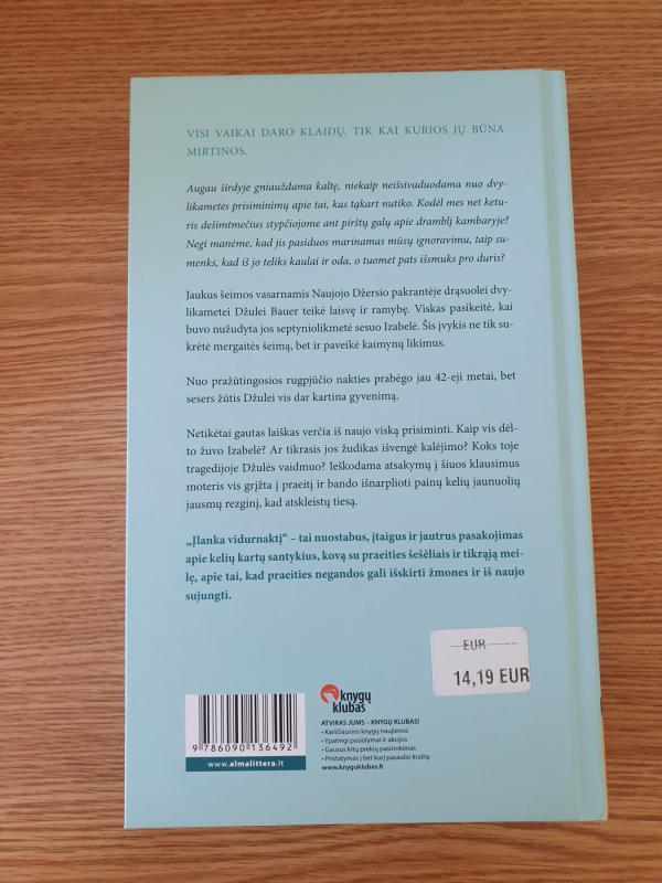 Įlanka vidurnaktį - Diane Chamberlain, knyga 3