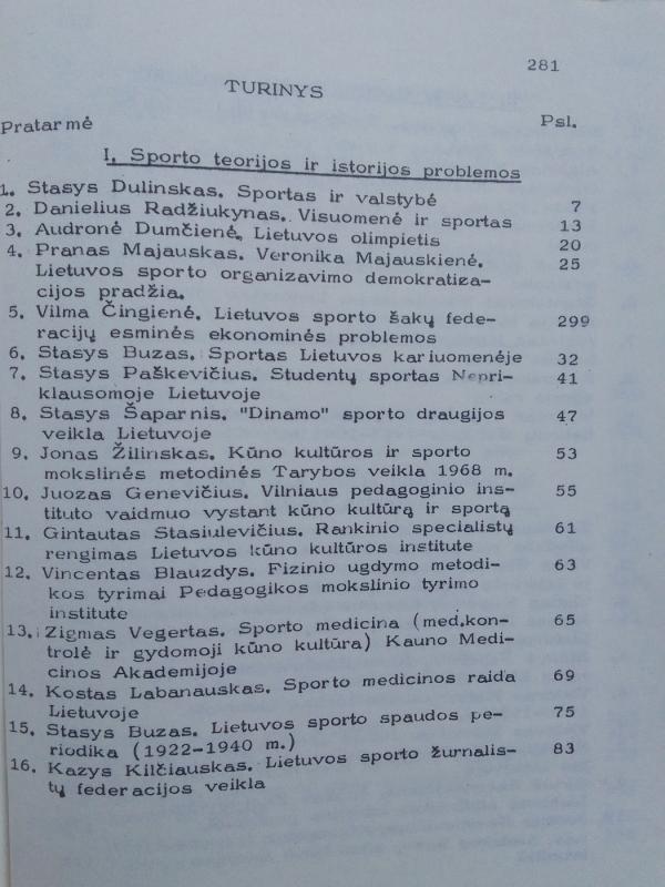 Istorinė patirtis - sporto ateičiai - Redaktorius Henrikas Šadžius, knyga 3