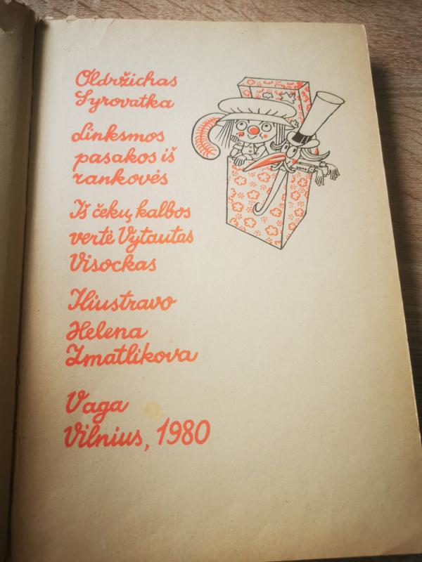 Linksmos pasakos iš rankovės - Oldržichas Syrovatka, knyga 4