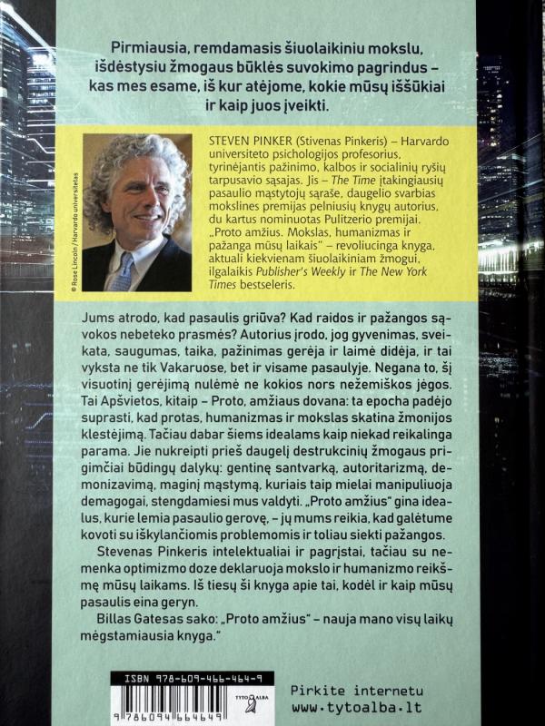 proto amžius - Steven Pinker, knyga 3