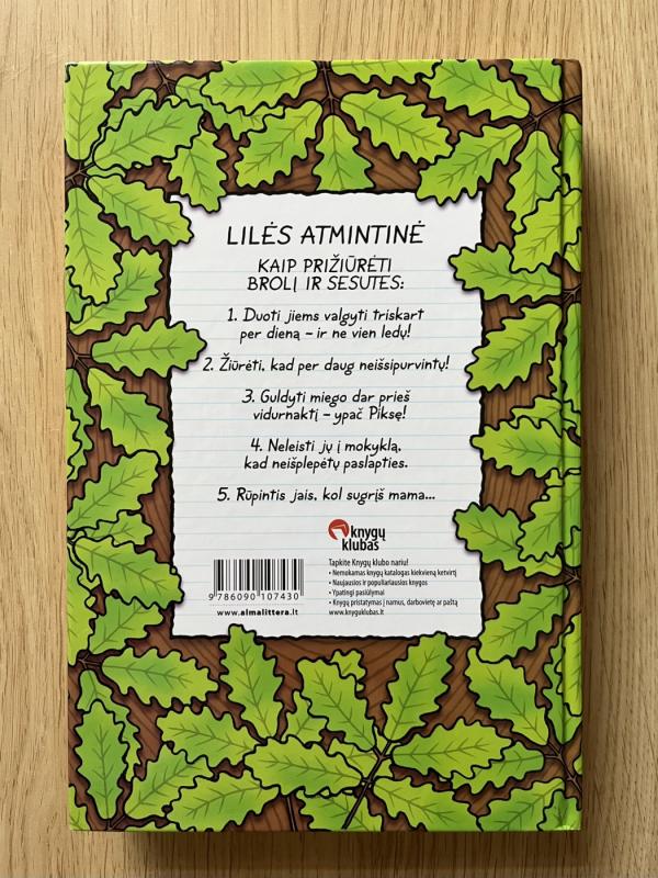 Lilė nori būti viena - Jacqueline Wilson, knyga 3