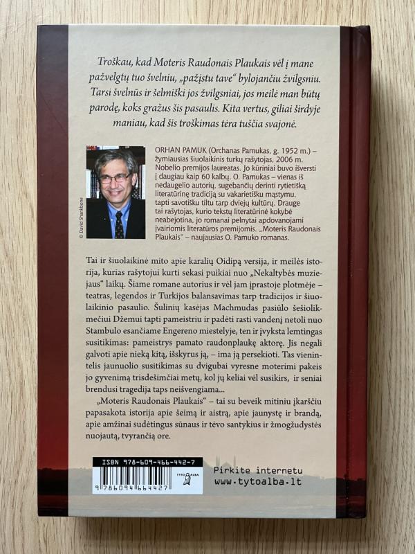 Moteris raudonais plaukais - Orhan Pamuk, knyga 3