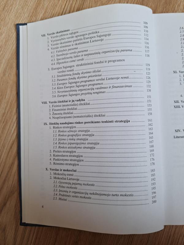 Verslas - Z. Gineitienė, ir kt. , knyga 4